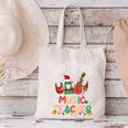 Santa's Favorite Music Teacher Christmas Santa Hat Matching Canvas Tote Bag, gift for family, gift for coworker Santa's Favorite Music Teacher Christmas Santa Hat Matching Canvas Tote Bag, gift for family, gift for coworker