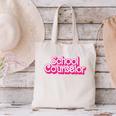 School Counselor Back To School Teacher Life Canvas Tote Bag, gift for family, gift for coworker