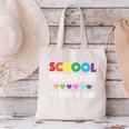 School Psychologist Is a Work Of Heart Teacher LSSP Doctor Canvas Tote Bag, gift for family, gift for coworker