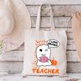 Science Teacher Cute Ghost Halloween Teacher Men Women Canvas Tote Bag, Science Teacher Tote Bags, gift for family, gift for coworker Science Teacher Cute Ghost Halloween Teacher Men Women Canvas Tote Bag, Science Teacher Tote Bags, gift for family, gift for coworker