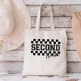 Second Grade Checkered Teacher 1st Day Back To School Women Canvas Tote Bag, gift for family, gift for coworker