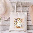 Silly Goose Teachers Club Cozy Fall Teacher Canvas Tote Bag, gift for family, gift for coworker