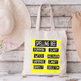 Spelling Bee Pun Halloween Costume For Teachers Canvas Tote Bag, gift for family, gift for coworker Spelling Bee Pun Halloween Costume For Teachers Canvas Tote Bag, gift for family, gift for coworker