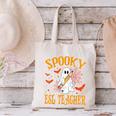 Spooky ESL Teacher Ghost Halloween School Women Canvas Tote Bag, Esl Teacher Tote Bags, gift for family, gift for coworker Spooky ESL Teacher Ghost Halloween School Women Canvas Tote Bag, Esl Teacher Tote Bags, gift for family, gift for coworker