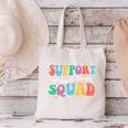 Support Dream Services Team Groovy Teacher Support Squad Canvas Tote Bag, Groovy Teacher Tote Bags, gift for family, gift for coworker Support Dream Services Team Groovy Teacher Support Squad Canvas Tote Bag, Groovy Teacher Tote Bags, gift for family, gift for coworker