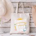 Surprise I'M Your Teacher Today Sub Substitute Teacher Canvas Tote Bag, gift for family, gift for coworker
