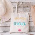 Surprise I'm Your Teacher Today Women Substitute Teacher Canvas Tote Bag, gift for family, gift for coworker
