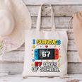 I Survived 67 Days Of School 67 Teacher Squad Matching Canvas Tote Bag, gift for family, gift for coworker I Survived 67 Days Of School 67 Teacher Squad Matching Canvas Tote Bag, gift for family, gift for coworker