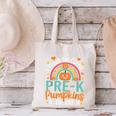 I Teach The Cutest Pre-K Pumpkin Teacher Student Halloween Canvas Tote Bag, gift for family, gift for coworker