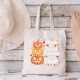 i Teach The Cutest Pumpkins In The Patch Teacher Halloween Canvas Tote Bag, gift for family, gift for coworker