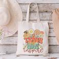 Teach Love Inspire Retro Groovy Daisy Back To School Teacher For Men Women Kids Canvas Tote Bag, Groovy Teacher Tote Bags, gift for family, gift for coworker Teach Love Inspire Retro Groovy Daisy Back To School Teacher For Men Women Kids Canvas Tote Bag, Groovy Teacher Tote Bags, gift for family, gift for coworker
