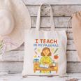 I Teach In My Pajamas Crayon Home School Teacher PJs Canvas Tote Bag, gift for family, gift for coworker I Teach In My Pajamas Crayon Home School Teacher PJs Canvas Tote Bag, gift for family, gift for coworker