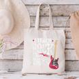 I Teach Rock Stars Music Teacher Guitar Player Canvas Tote Bag, gift for family, gift for coworker