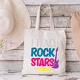 I Teach Rockstars Tee Orchestra Music Teacher Back To School Canvas Tote Bag, gift for family, gift for coworker