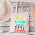 I Teach Second Grade Superheroes Teacher Superhero Canvas Tote Bag, gift for family, gift for coworker I Teach Second Grade Superheroes Teacher Superhero Canvas Tote Bag, gift for family, gift for coworker