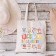 Teacher Groovy Play Is Learning Back To School Canvas Tote Bag, Groovy Teacher Tote Bags, gift for family, gift for coworker Teacher Groovy Play Is Learning Back To School Canvas Tote Bag, Groovy Teacher Tote Bags, gift for family, gift for coworker