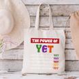 Teacher Growth Mindset Power Of Yet Canvas Tote Bag, gift for family, gift for coworker Teacher Growth Mindset Power Of Yet Canvas Tote Bag, gift for family, gift for coworker