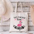 This Teacher Loves Her Flock Cute Flamingo Teacher Canvas Tote Bag, gift for family, gift for coworker This Teacher Loves Her Flock Cute Flamingo Teacher Canvas Tote Bag, gift for family, gift for coworker