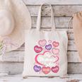 Teacher Positive Affirmations Candy Heart Valentine's Day Canvas Tote Bag, gift for family, gift for coworker Teacher Positive Affirmations Candy Heart Valentine's Day Canvas Tote Bag, gift for family, gift for coworker