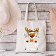Teacher Squad Red Plaid Rudolph Reindeer Christmas Canvas Tote Bag, gift for family, gift for coworker Teacher Squad Red Plaid Rudolph Reindeer Christmas Canvas Tote Bag, gift for family, gift for coworker