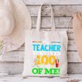 My Teacher Survived 100 Days Of Me Dab 100 Days Of School For Men Women Kids Canvas Tote Bag, gift for family, gift for coworker