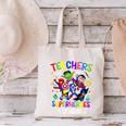 Teachers Are Superheroes Back To School Canvas Tote Bag, gift for family, gift for coworker