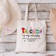 Teaching Is My Ministry God Christian Teacher Back To School Canvas Tote Bag, gift for family, gift for coworker