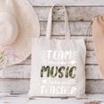 Team Music Teacher Camo Teacher Student Back To School Canvas Tote Bag, gift for family, gift for coworker