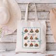 Thankful For Books Turkey Reading Book Lovers Fall Teacher Canvas Tote Bag, gift for family, gift for coworker