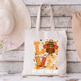 Thanksgiving Love First Grade Teacher Turkey Autumn Fall For Men Women Girls Kids Canvas Tote Bag, First Grade Teacher Tote Bags, gift for family, gift for coworker