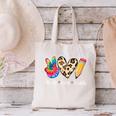 Tie Dye Hippie Peace Love Teach Teacher Appreciation Canvas Tote Bag, gift for family, gift for coworker