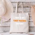 This Is My Tired Teacher Costume Apparel Halloween Teacher Canvas Tote Bag, gift for family, gift for coworker