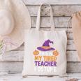 This Is My Tired Teacher Costume Halloween Canvas Tote Bag, gift for family, gift for coworker