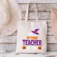 Tired Teacher Costume For Halloween Teachers Canvas Tote Bag, gift for family, gift for coworker