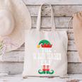 The Toddler Teacher Elf Christmas Matching Family Canvas Tote Bag, gift for family, gift for coworker