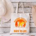 History Teacher Brings Past Back To Life Halloween Zombie Canvas Tote Bag, History Teacher Tote Bags, gift for family, gift for coworker History Teacher Brings Past Back To Life Halloween Zombie Canvas Tote Bag, History Teacher Tote Bags, gift for family, gift for coworker