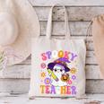 Trick Or Teach Spooky Teacher Ghost Halloween Teacher Canvas Tote Bag, gift for family, gift for coworker Trick Or Teach Spooky Teacher Ghost Halloween Teacher Canvas Tote Bag, gift for family, gift for coworker