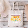 Unapologetic Dope Teacher African American Melanin Canvas Tote Bag, gift for family, gift for coworker