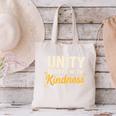 Unity Kindness Shirt Women Teachers Kids Unity Day Orange Canvas Tote Bag, gift for family, gift for coworker
