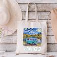 Van Go Retro Vanlife Art Teacher Canvas Tote Bag, gift for family, gift for coworker Van Go Retro Vanlife Art Teacher Canvas Tote Bag, gift for family, gift for coworker