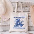 Weird Teachers Build Character Shirt Raccoon Teacher Canvas Tote Bag, gift for family, gift for coworker