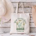 Weird Teachers Build Character- Teacher's Day Canvas Tote Bag, gift for family, gift for coworker