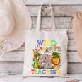 Wild About Teaching Safari Jungle School Teacher Canvas Tote Bag, gift for family, gift for coworker Wild About Teaching Safari Jungle School Teacher Canvas Tote Bag, gift for family, gift for coworker