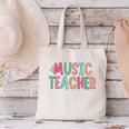 Women Music Teacher First Day Of School Elementary School Canvas Tote Bag, gift for family, gift for coworker