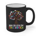 100 Days In The Books Reading Teacher 100th Day Of School Graphic Print Coffee Mug, trending gift 100 Days In The Books Reading Teacher 100th Day Of School Graphic Print Coffee Mug, trending gift