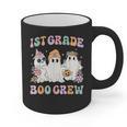 1st Grade Boo Crew Groovy Halloween Floral Ghost Kid Teacher Graphic Print Coffee Mug, Groovy Teacher Gifts, trending gift 1st Grade Boo Crew Groovy Halloween Floral Ghost Kid Teacher Graphic Print Coffee Mug, Groovy Teacher Gifts, trending gift