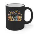3rd Third Grade Teacher Appreciation Teaching Wildflowers Graphic Print Coffee Mug, trending gift