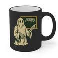 67 Meme Square Root 4489 Slang Math Teacher Skeleton Graphic Print Coffee Mug, trending gift