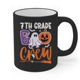 7th Grade Boo Crew Teacher Student Halloween Costume Graphic Print Coffee Mug, trending gift 7th Grade Boo Crew Teacher Student Halloween Costume Graphic Print Coffee Mug, trending gift