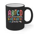 ABCD Kindergarten Rocks Pencil Lightning Teachers Rock Boys Graphic Print Coffee Mug, trending gift ABCD Kindergarten Rocks Pencil Lightning Teachers Rock Boys Graphic Print Coffee Mug, trending gift